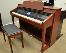 Kawai CP139 digital ensemble piano, mahogany